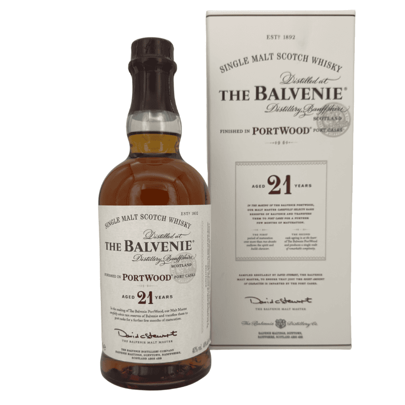 Balvenie Portwood - 21 Jahre - Single Malt Scotch Whisky 0,7 L 40 % Alc.