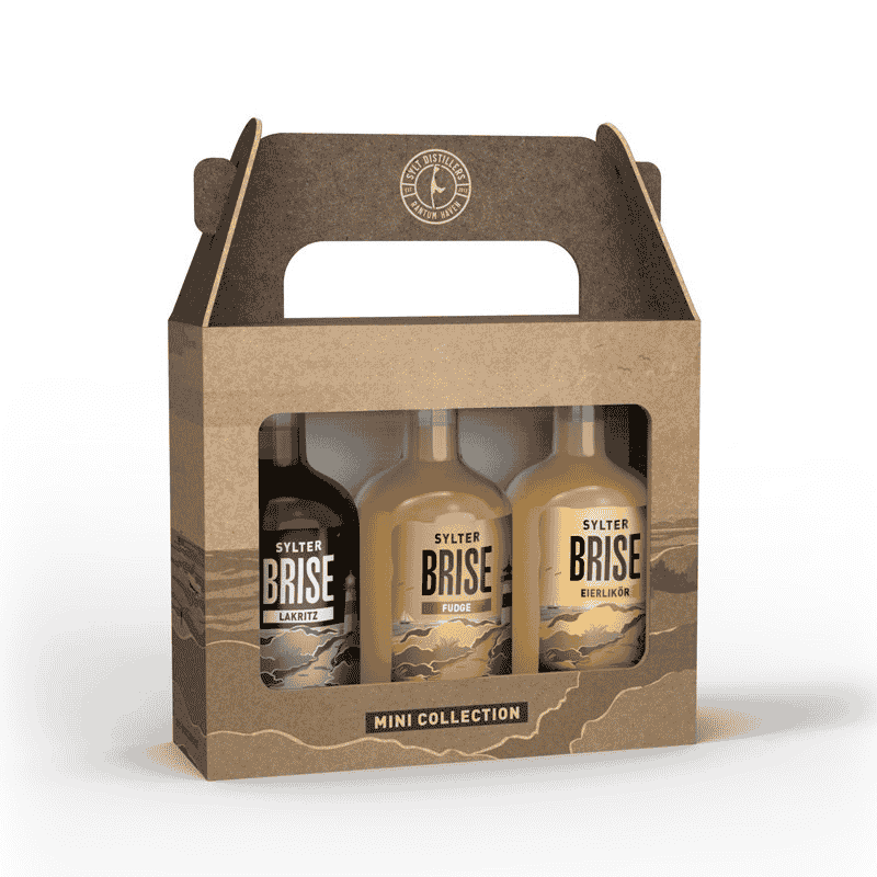 Mini GENUSS Geschenkset - lakritzig, cremig, köstlich (3 x 0,05 L mit je 20 % bzw. 17 % Alc.)