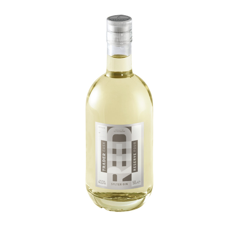 Sylter REED Gin Pot Still Five Reserve gelagert im Whisky Cask
