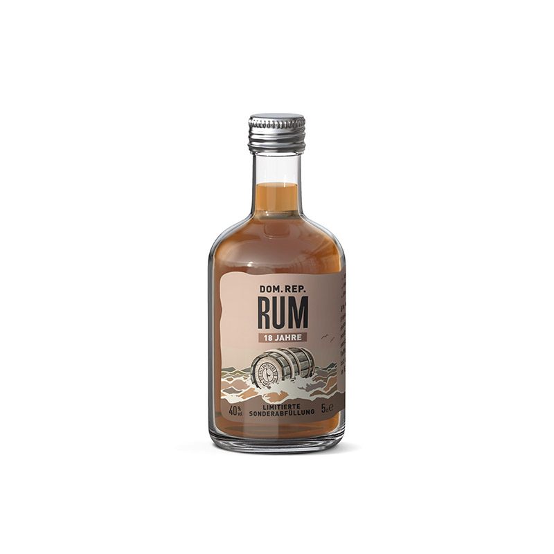 Mini Sylt Distillers Rum Dominikanische Republik 18 Jahre (40,00% vol. 0,05l)