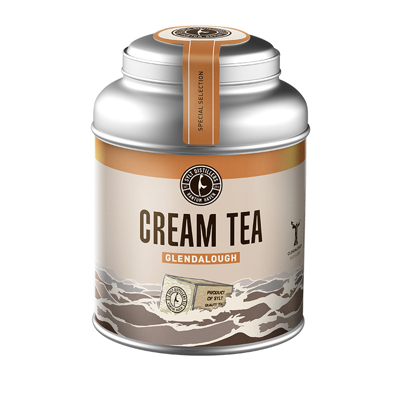 Sylt Distillers Glendalough Irish Whiskey Cream Tea - aromatisierter Tee mit Irish Whisky Geschmack - 100 g