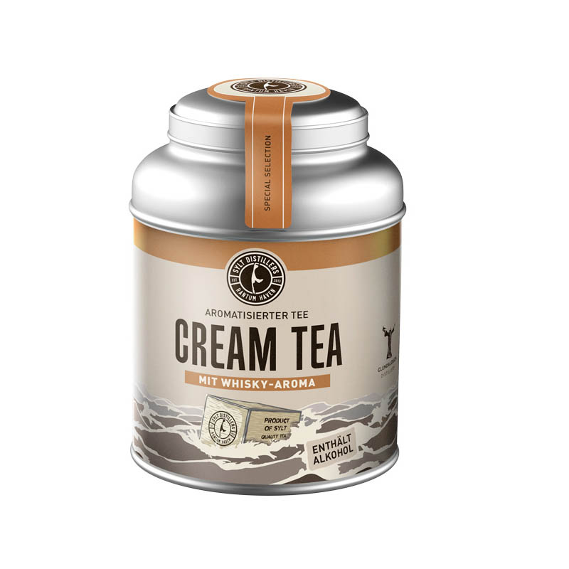 Sylt Distillers Tee - Glendalough Irish Whiskey Cream Tea - aromatisierter Tee mit Irish Whisky Geschmack - 100 g