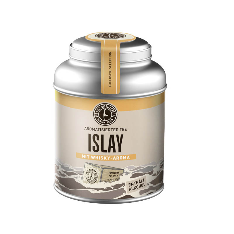 Sylt Distillers Tee - Islay Whisky Tea - aromatisierter Tee mit Islay Whisky Geschmack - 100 g