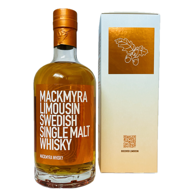 Mackmyra LIMOUSIN - Schwedischer Single Malt Whisky (46,10% vol. 0,70l)