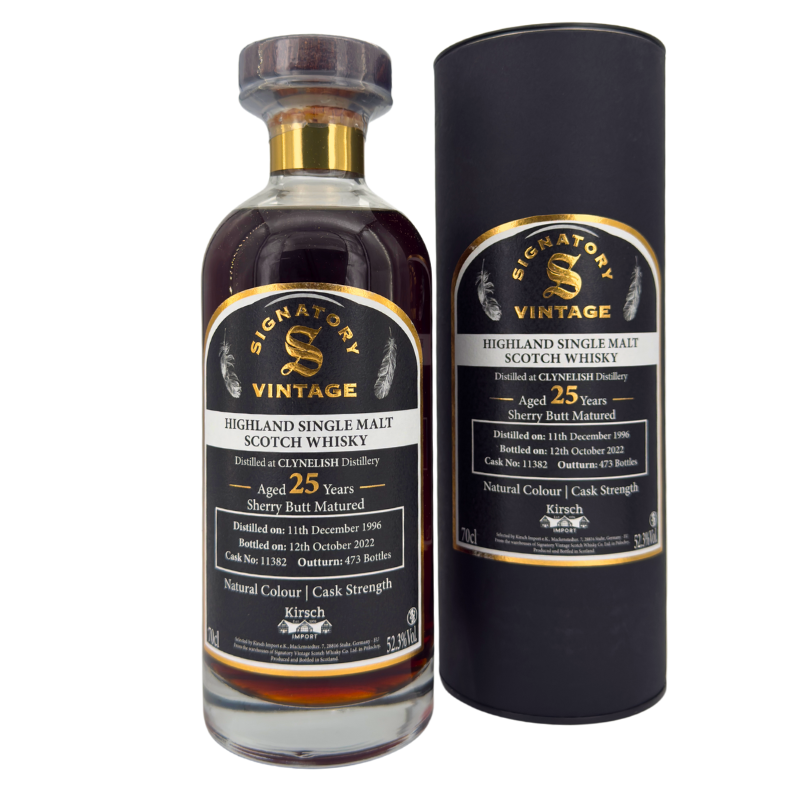 SIG Clynelish 26 Jahre 1996/2022 (52,30 % vol., 0,70 L, 785,57 €/Liter)