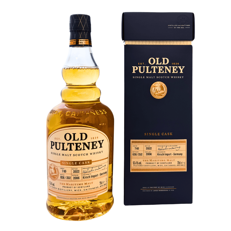 Old Pulteney 2006/2022 15 Jahre Single Cask #740 (53,40% vol. 0,70l)