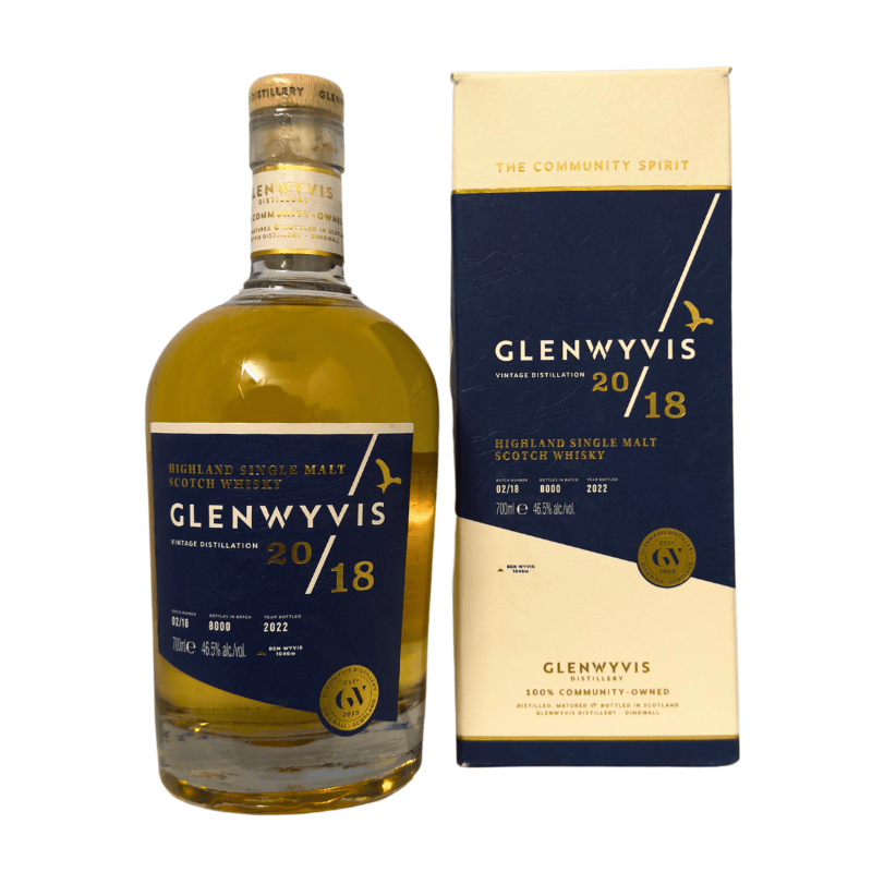 GlenWyvis Single Malt 2022 Release (46,50 % vol., 0,70 L, 107,00 €/Liter)