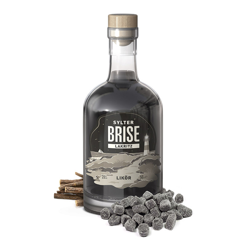 Sylter BRISE Lakritz Likör (20,00% vol. 0,50l)