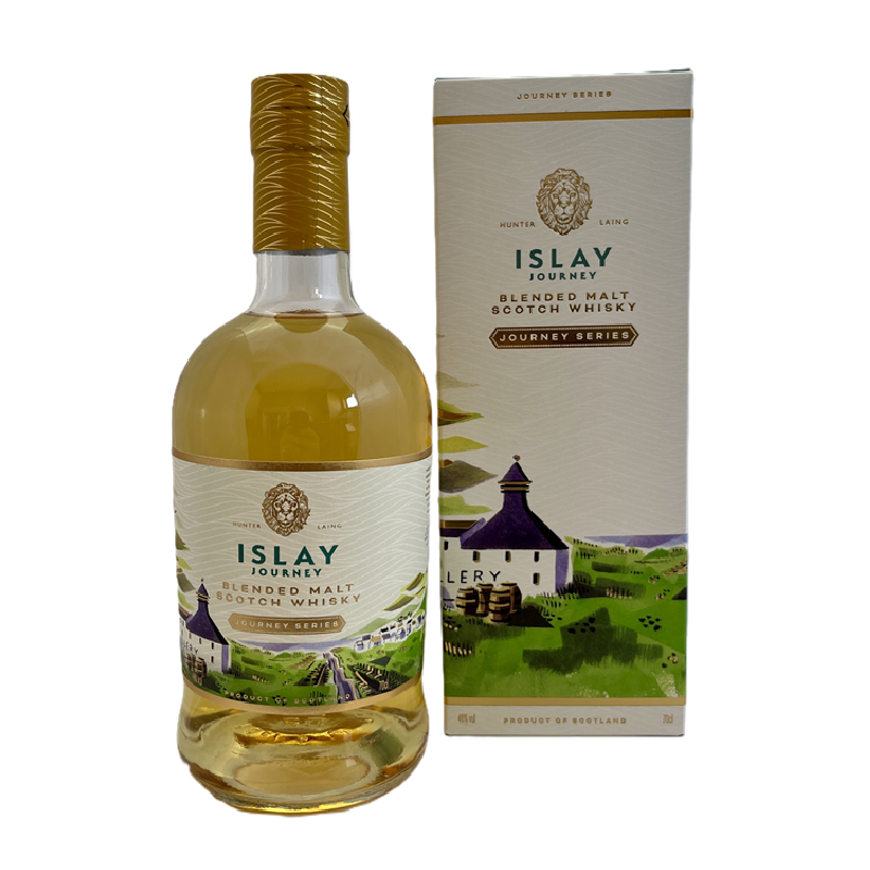 Hunter Laing Islay Journey -Blended Malt Scotch Whisky (46,00% vol. 0,70l)