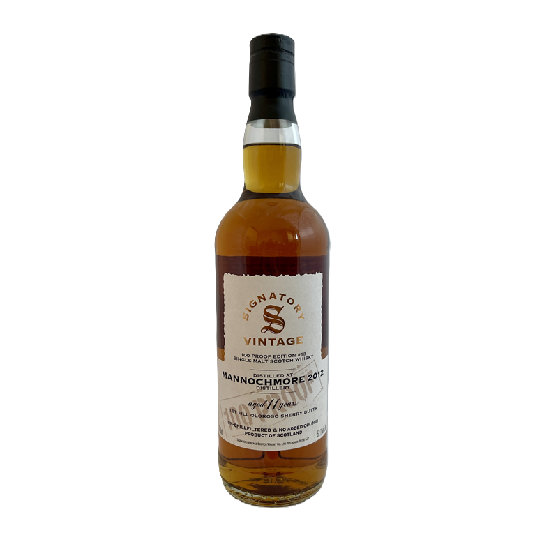 Mannochmore Signatory 12y 100 Proof Edition #13