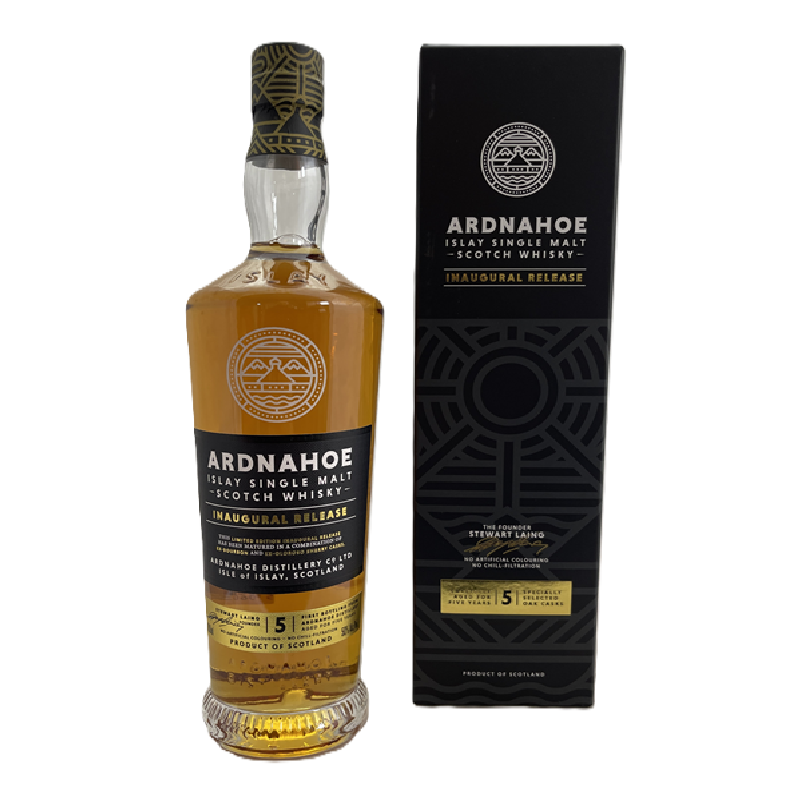 Ardnahoe Islay Single Malt - Inaugural Release - 5 Jahre