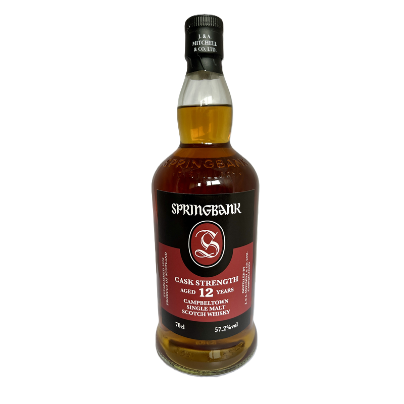 Springbank 12 Jahre cask strength (56,10% vol. 0,70l)