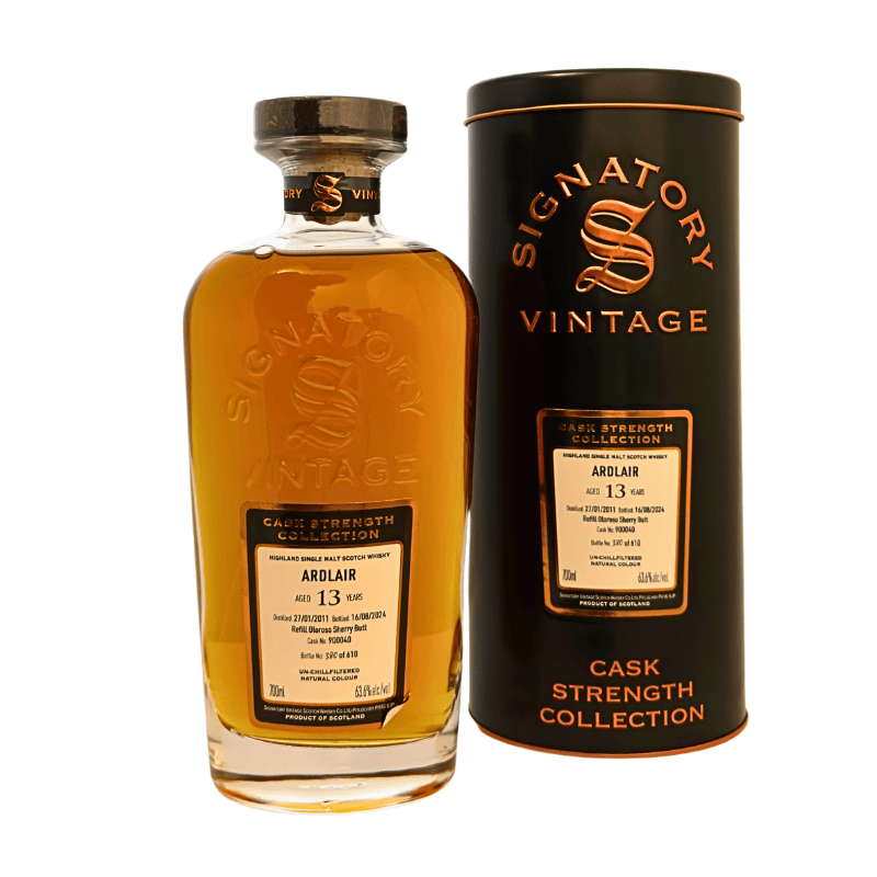 Ardlair 13 Jahre - 2011/2024 - Signatory Vintage Cask Strength Collection (63,60% vol. 0,70l)