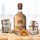 FUDGE Karamelllikör Geschenkset - 1 Sylt Distillers Nosing Glas geschenkt!