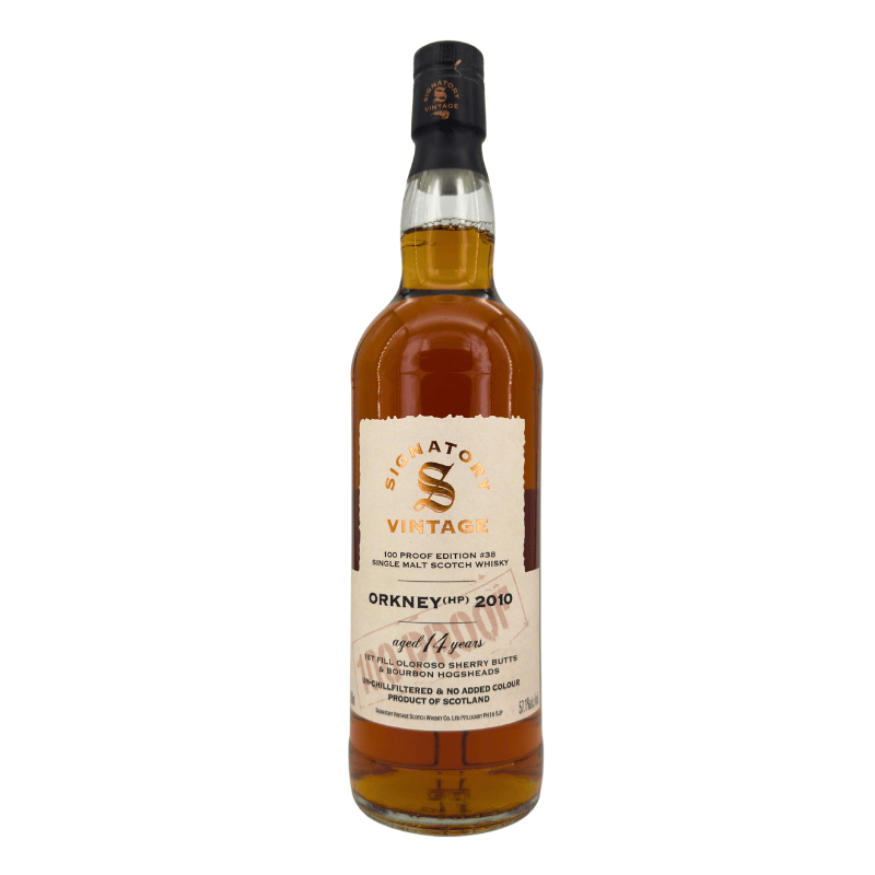 Orkney (HP) 2010/2024 - 14y - Signatory Vintage - 100 Proof Edition #38
