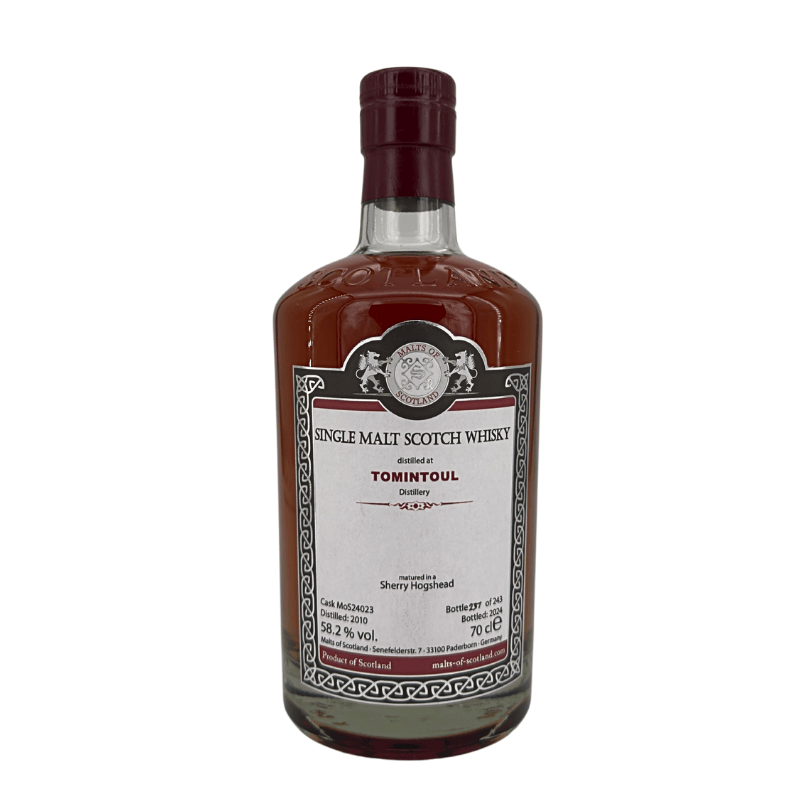MoS Tomintoul 2010/2024 MoS24023 (58,20 % vol., 0,70 L, 99,86 €/Liter)