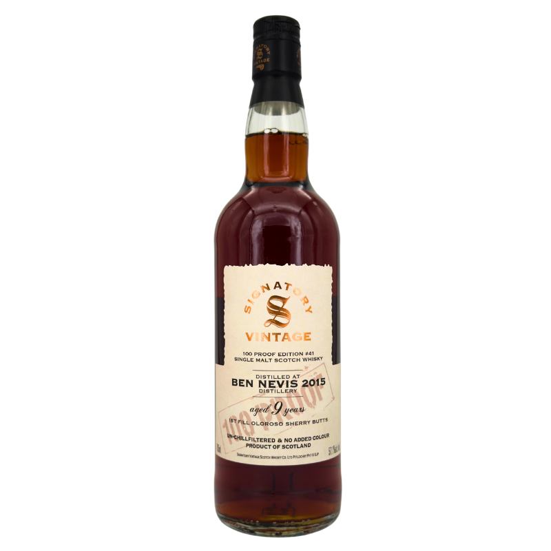 Ben Nevis 2015/2025 9y 100 Proof Edition #41