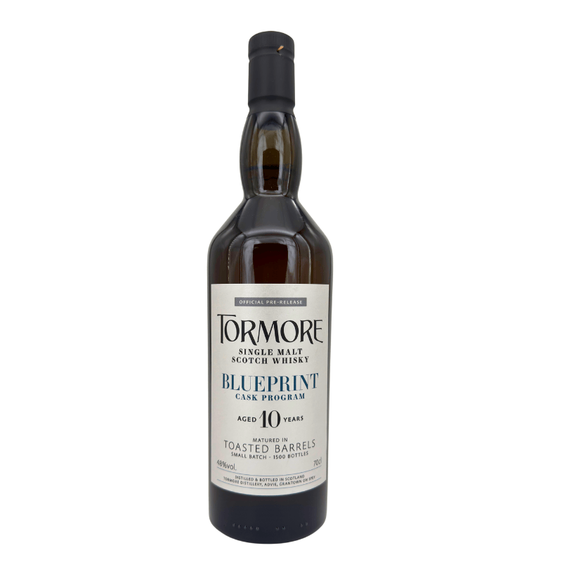 Tormore 10 Jahre - Blueprint Cask Program - Toasted Barrels Matured - Small Batch - Speyside Single Malt Scotch Whisky
