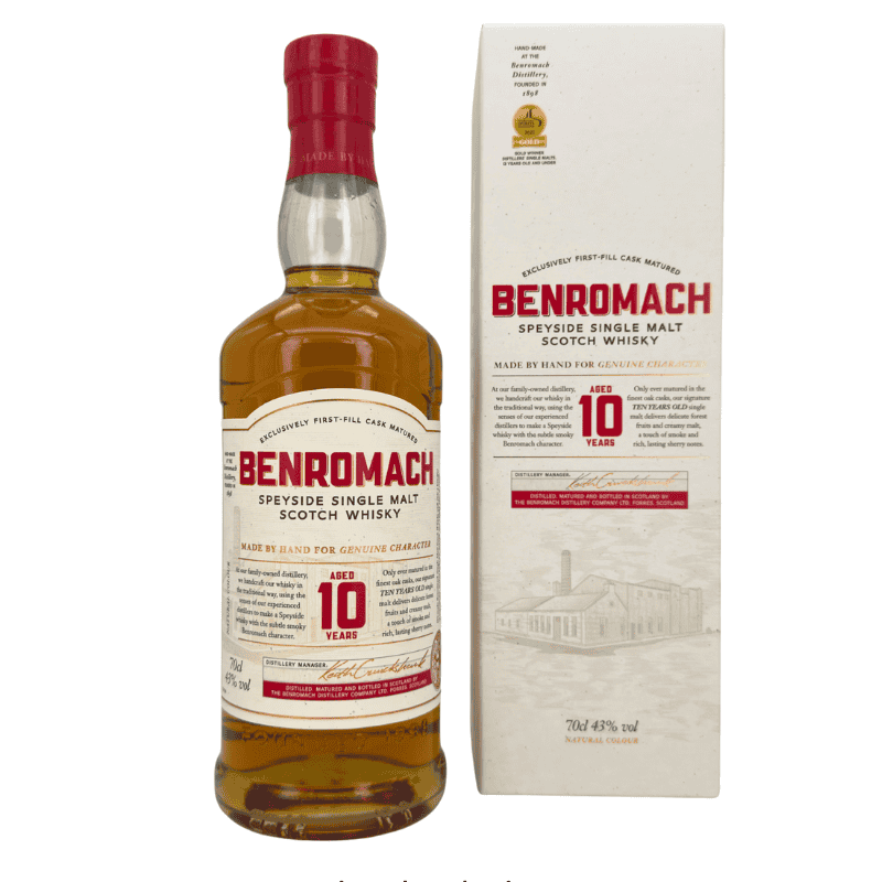 Benromach 10 Jahre - Single Malt Scotch Whisky (