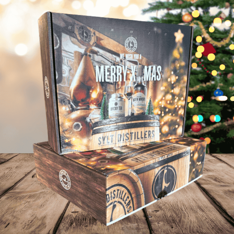 Christmas Sylt Distillers Genuß-Adventskalender mit 24 Überraschungen (20x2cl/1x5cl durchschn. 33,56 %Alc.)