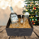 Christmas Aquavit Geschenkset - Sylter BRANDUNG Aquavit, Glas & Mini Cask Aquavit gratis