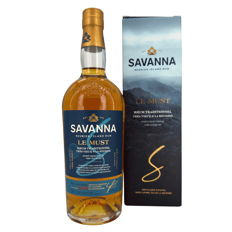 Savanna Rhum Le Must Traditionnel La Reunion Rum (45,00% vol. 0,70l)