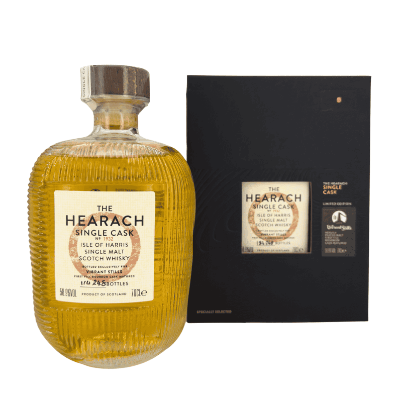 THE HEARACH Isle of Harris - cask strength - Single Malt - Single Bourbon Cask  Matured  #1932 (58,90 % vol., 0,70 L, 114,14 €/Liter)