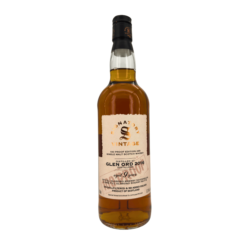 Glen Ord 9 Jahre - #66 Oloroso- Signatory Vintage - 100 Proof Edition (57,10% vol. 0,70l)