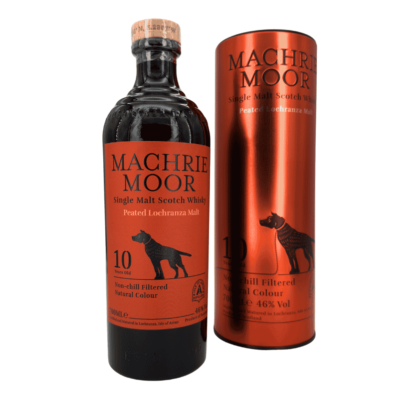 Arran 10 Jahre - Machrie Moor - Peated Lochranza Malt - Single Malt Whisky