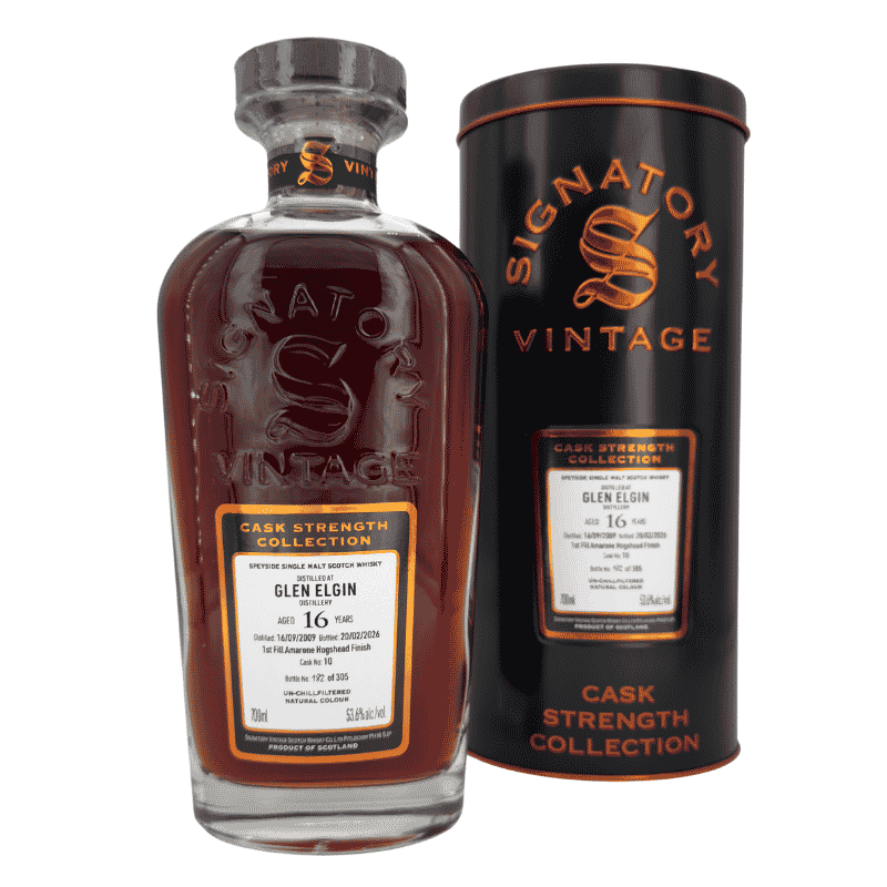 Glen Elgin 2009/2026 - 16 Jahre - 1st Fill Amarone Cask Finish #10 - Sig CS (53,60 % vol., 0,70 L)