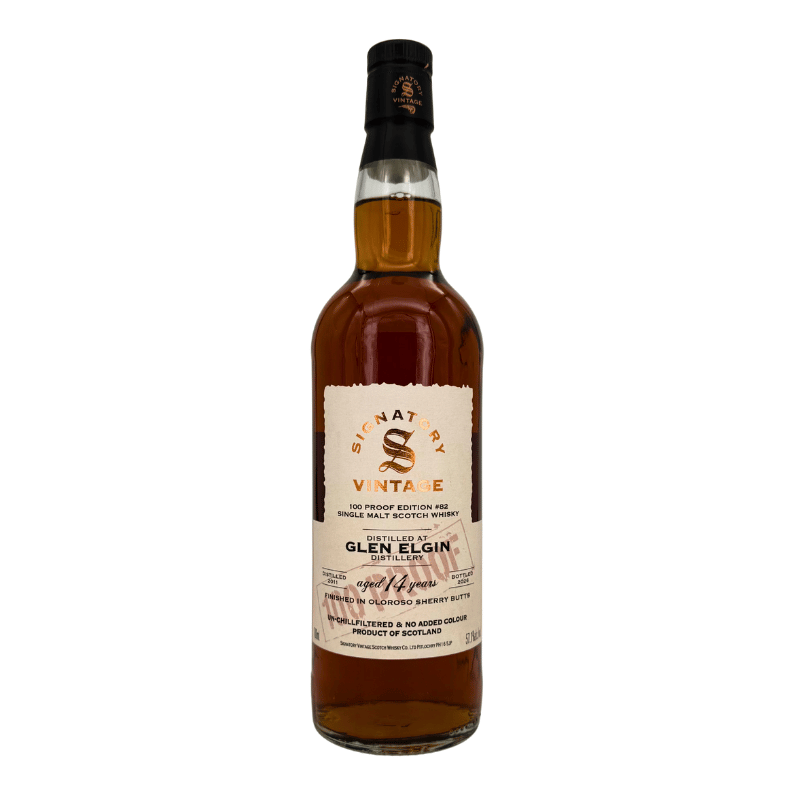 Glen Elgin 14 Jahre (2011/2026) - #82 Sherry Cask - Signatory Vintage - 100 Proof Edition