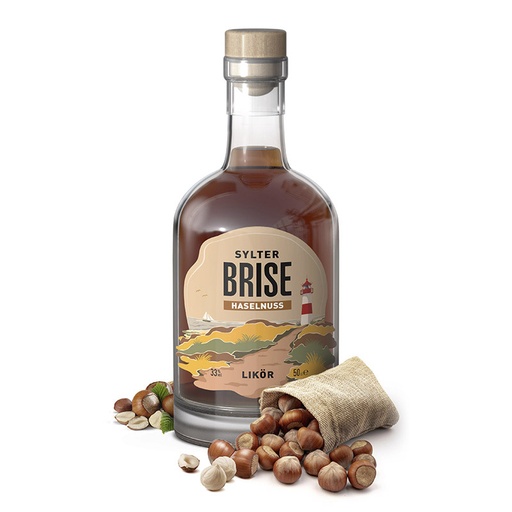 [P0011909] Sylter BRISE Haselnuss Likör (33,00% vol. 0,50l)