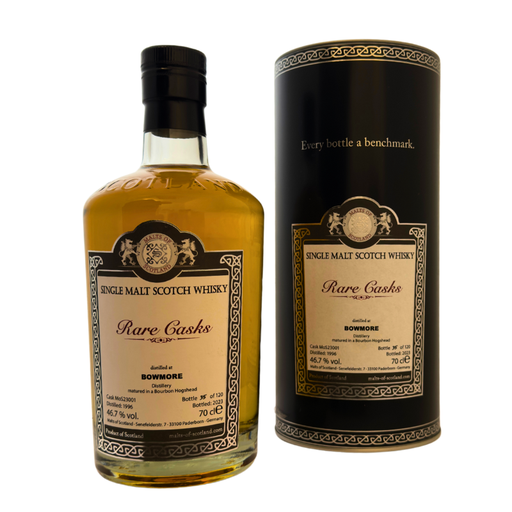 [P0012001] MoS Bowmore 1996/2023 - 23001 (46,70 % vol., 0,70 L, 857,00 €/Liter)