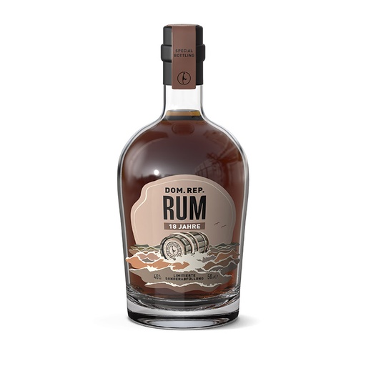 [P0012066] Sylt Distillers Rum Dominikanische Republik 18 Jahre (40,00% vol. 0,50l)