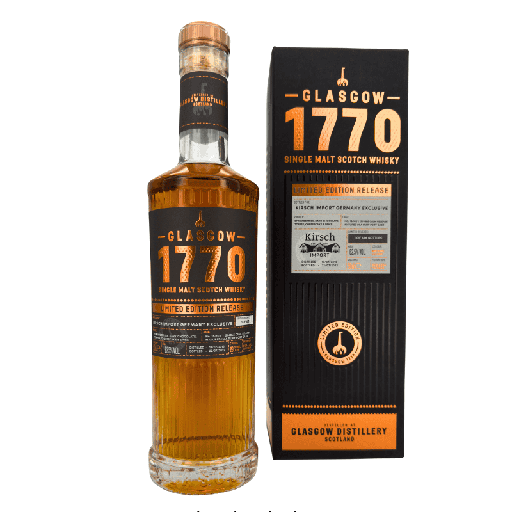 [P0013805] 1770 Glasgow Distillery 2015/2022 - 7 Jahre - Ruby Port mit 62,5 % cask strength - limitiert auf 388 Flaschen (62,50% vol. 0,70l)