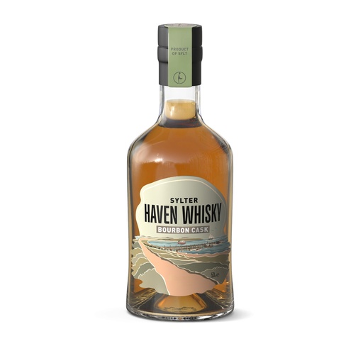 [P0014331] HAVEN Whisky  -Bourbon Cask 67 -  5 Jahre  46% - Sylter Whisky mit maritimer Note