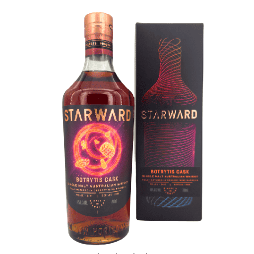 [P0014376] Starward 7 Jahre - Botrytis Cask - lim. Release - Single Malt Australian Whisky (48,00 % vol., 0,70 L, 128,43 €/Liter)