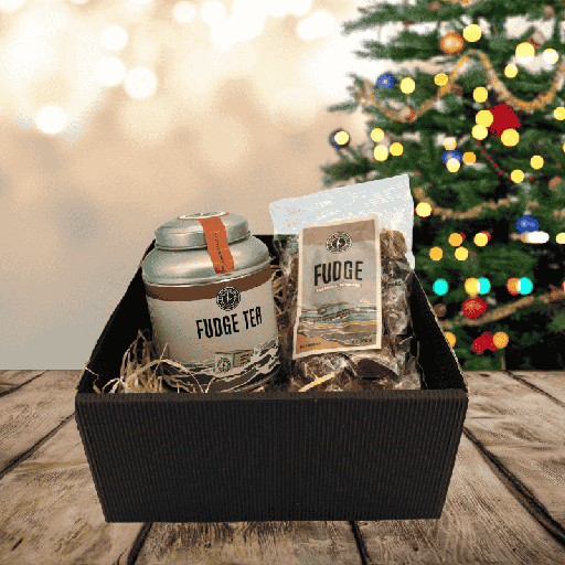 [P0014422] Christmas Fudge Geschenkset - Sylter Fudge Tee & Fudge Bonbons