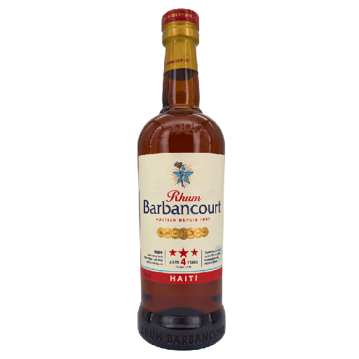 [P0014437] Barbancourt Three Stars Rum 4 Jahre 43,00 %