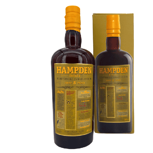 [P0014441] Hampden Estate 8 Jahre Rum Jamaika – Pure Single (46,00% vol. 0,70l)