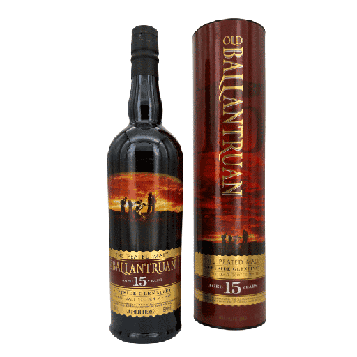 Old Ballantruan 15 Jahre The Peated Malt - Speyside Glenlivet